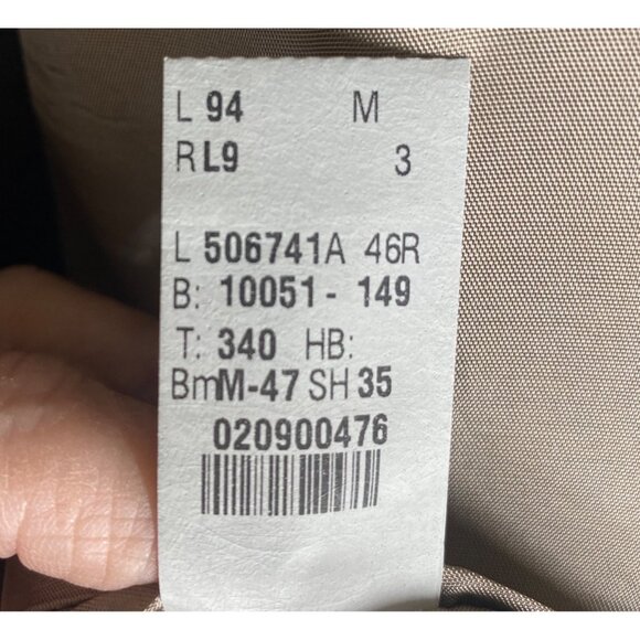 Ralph Lauren Wool Blazer Mens 46R Gray Woolrich Sports Coat Suit Jacket - Picture 7 of 16